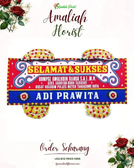 Papan Bunga Ucapan Selamat Cablikan