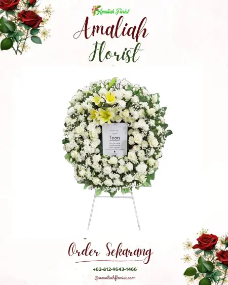 Krans Bunga Duka Cablikan
